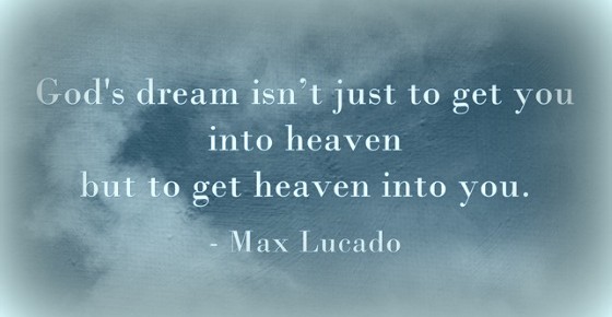 Heaven into you