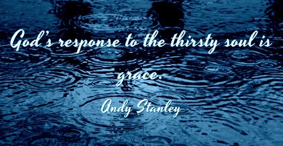 Is your soul thirsty?