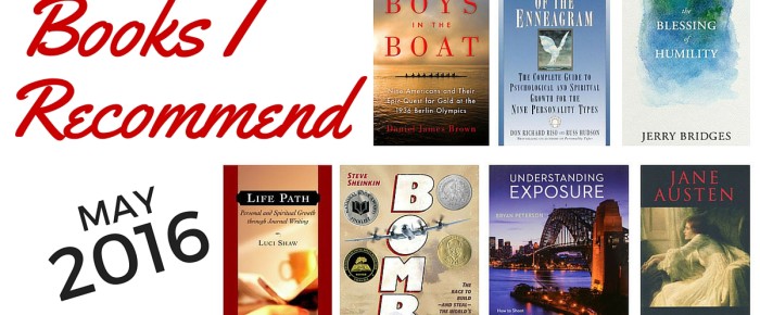 7 Books I Recommend – May 2016 7 Books I Recommend – May 2016
