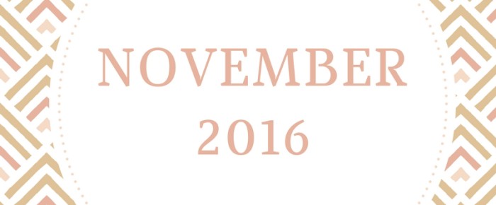 On the Blog – November 2016 On the Blog – November 2016