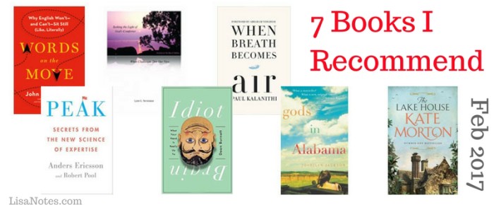 7 Books I Recommend – February 2017