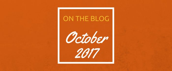 On the Blog – October 2017 On the Blog – October 2017