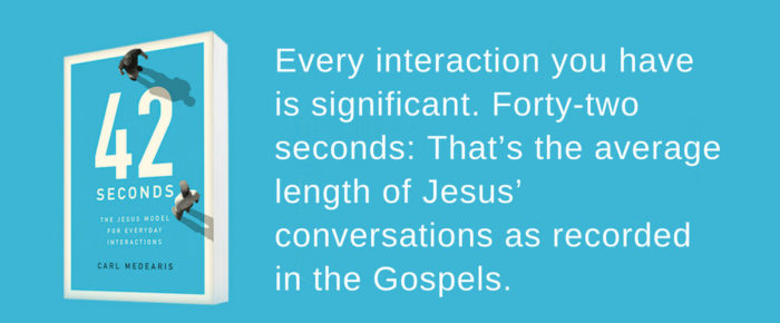 Just 42 Seconds – Short Conversations Matter