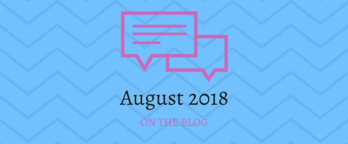 On the Blog – August 2018