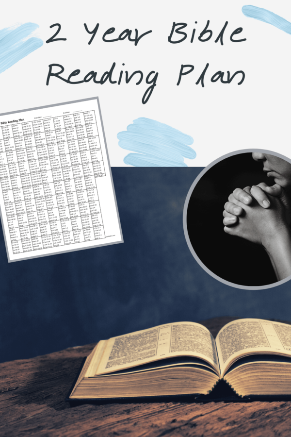 2 Year Bible Reading Plan Updated 