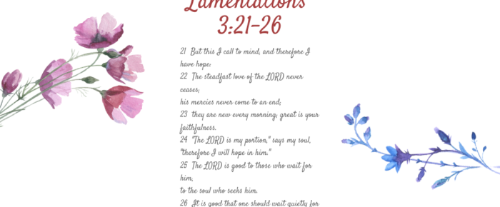 Another Way to Practice Hope – Recite Scripture to Yourself