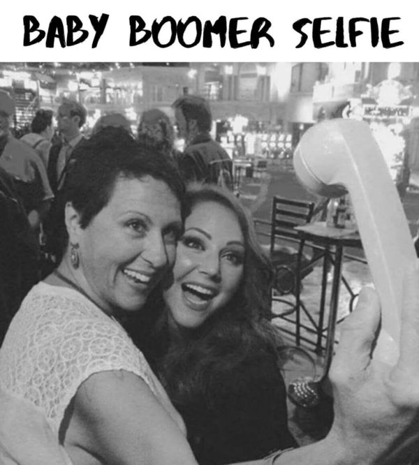Baby Boomer Selfie