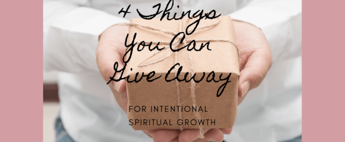 4 Things You Can Give Away Outside the Church Walls