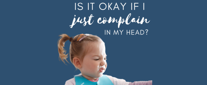 Is It Okay to Complain If It’s Only in My Head?