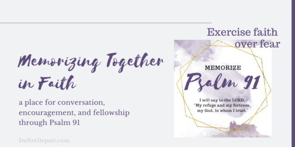 Memorizing Together in Faith