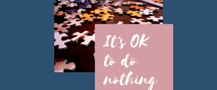 Is It Okay to Do Nothing?