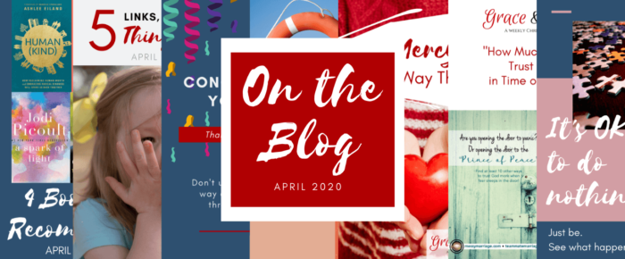 On the Blog – April 2020 On the Blog – April 2020