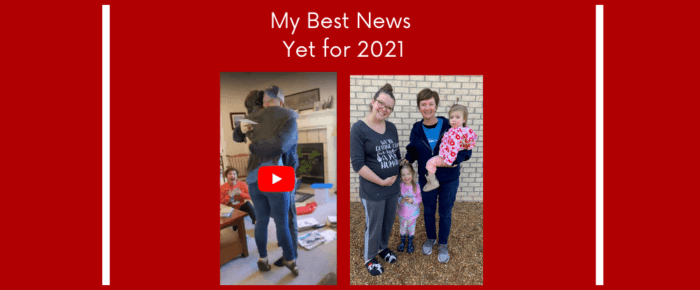 My Best News Yet for 2021 —Grace & Truth Linkup