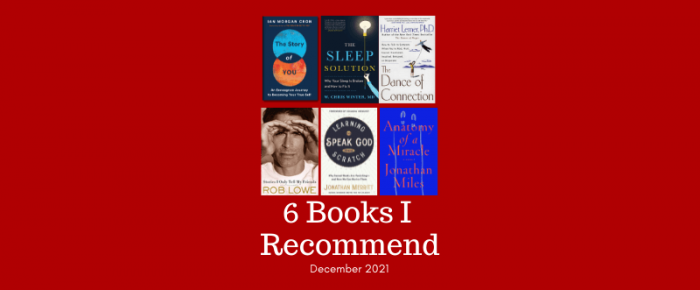 6 Books I Recommend—December 2021
