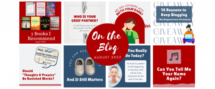 On the Blog—August 2022 On the Blog—August 2022