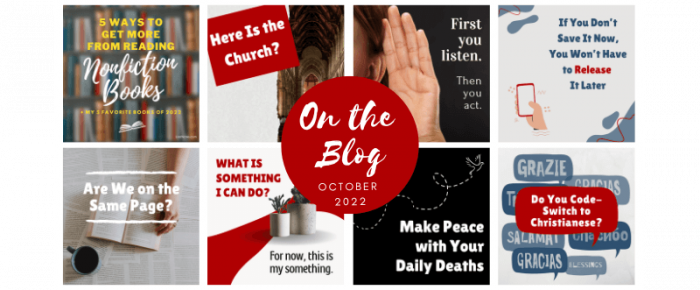 On the Blog—October 2022 On the Blog—October 2022
