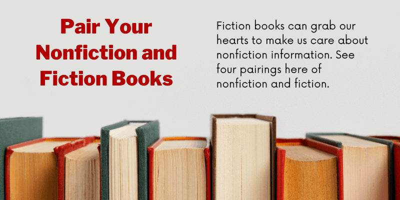Pair your nonfiction and fiction books