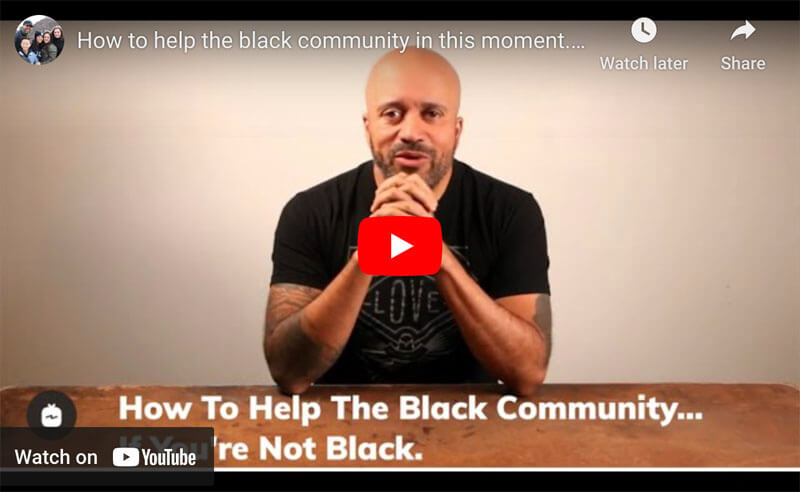 How to help the black community in this moment...if you're not black