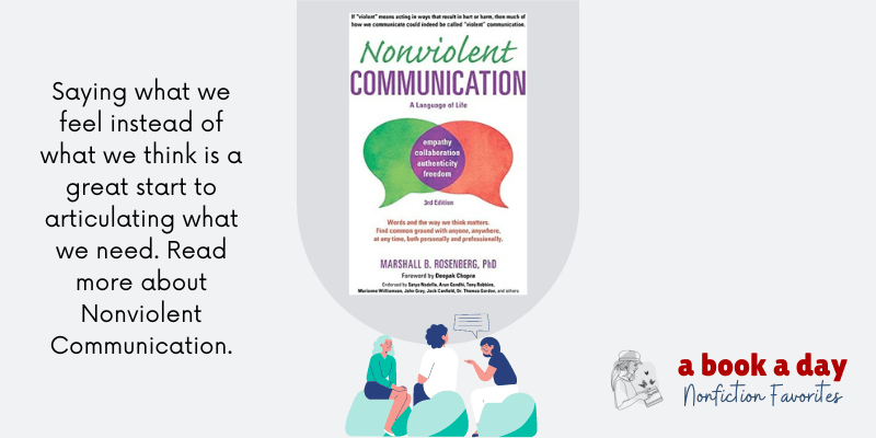 Nonviolent Communication {A Book a Day 22} Nonviolent Communication {A Book a Day 22}