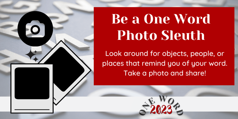 Be a One Word Photo Sleuth