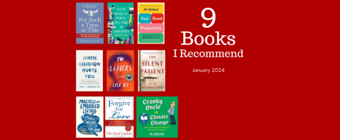 9 Books I Recommend—January 2024