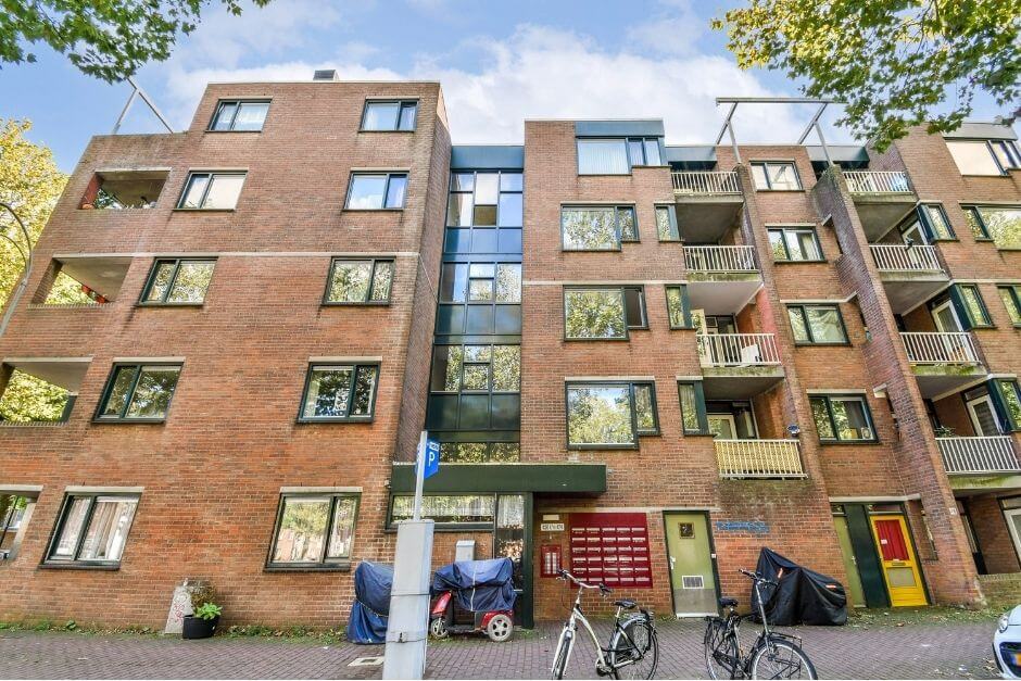 Apartment complex representing returning to the same place again.