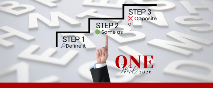 Define It, Find Its Twin, Meet Its Opposite: 3 Ways to Revisit Your One Word {One Word 2026 March Linkup}